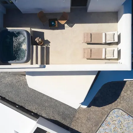 Danae Santorini ホテル
